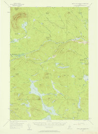preview thumbnail of historical topo map of Penobscot County, ME in 1954