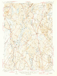 preview thumbnail of historical topo map of Cumberland County, ME in 1944