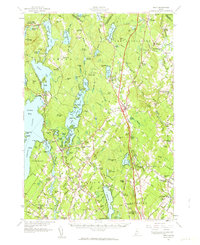 Download a high-resolution, GPS-compatible USGS topo map for Gray, ME (1964 edition)