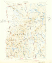 Download a high-resolution, GPS-compatible USGS topo map for Great Pond, ME (1940 edition)