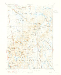 Download a high-resolution, GPS-compatible USGS topo map for Great Pond, ME (1947 edition)