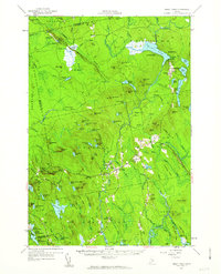 Download a high-resolution, GPS-compatible USGS topo map for Great Pond, ME (1963 edition)