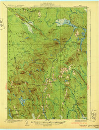 Download a high-resolution, GPS-compatible USGS topo map for Great Pond, ME (1932 edition)