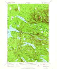 Download a high-resolution, GPS-compatible USGS topo map for Harrington Lake, ME (1965 edition)