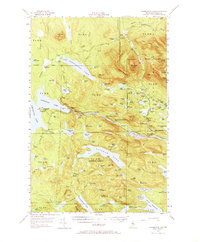 Download a high-resolution, GPS-compatible USGS topo map for Harrington Lake, ME (1973 edition)
