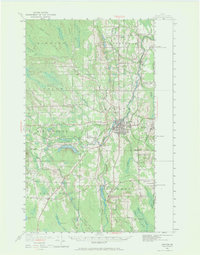 preview thumbnail of historical topo map of Aroostook County, ME in 1951