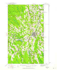 Download a high-resolution, GPS-compatible USGS topo map for Houlton, ME (1962 edition)