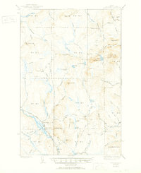 Download a high-resolution, GPS-compatible USGS topo map for Howe Brook, ME (1951 edition)