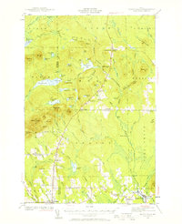 Download a high-resolution, GPS-compatible USGS topo map for Island Falls, ME (1957 edition)