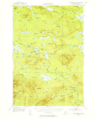 Download a high-resolution, GPS-compatible USGS topo map for Jo-Mary Mountain, ME (1955 edition)