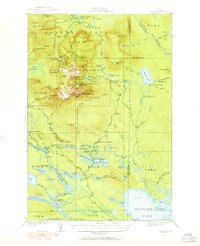 Download a high-resolution, GPS-compatible USGS topo map for Katahdin, ME (1955 edition)