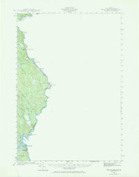 Download a high-resolution, GPS-compatible USGS topo map for Kellyland, ME (1969 edition)