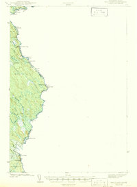 Download a high-resolution, GPS-compatible USGS topo map for Kellyland, ME (1942 edition)