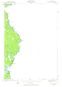Download a high-resolution, GPS-compatible USGS topo map for Kellyland, ME (1963 edition)