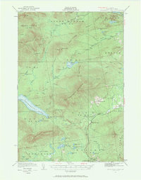 Download a high-resolution, GPS-compatible USGS topo map for Kennebago Lake, ME (1968 edition)