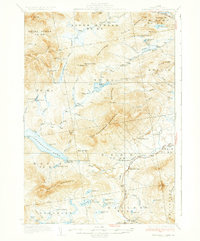 Download a high-resolution, GPS-compatible USGS topo map for Kennebago Lake, ME (1936 edition)