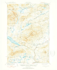 Download a high-resolution, GPS-compatible USGS topo map for Kennebago Lake, ME (1953 edition)