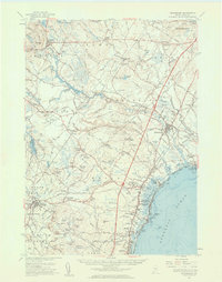 Download a high-resolution, GPS-compatible USGS topo map for Kennebunk, ME (1959 edition)