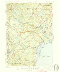 Download a high-resolution, GPS-compatible USGS topo map for Kennebunk, ME (1944 edition)