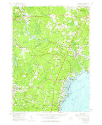 Download a high-resolution, GPS-compatible USGS topo map for Kennebunk, ME (1964 edition)