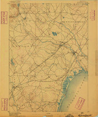 1891 Map of Kennebunk