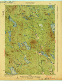 Download a high-resolution, GPS-compatible USGS topo map for Lead Mountain, ME (1932 edition)