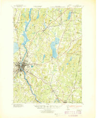 1942 Map of Lewiston