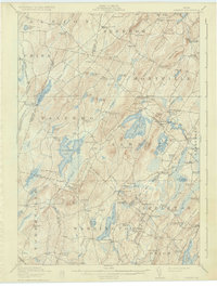 Download a high-resolution, GPS-compatible USGS topo map for Liberty, ME (1935 edition)