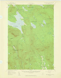 Download a high-resolution, GPS-compatible USGS topo map for Little Bigelow Mtn, ME (1959 edition)