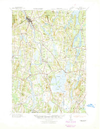 preview thumbnail of historical topo map of Androscoggin County, ME in 1941