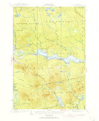 Download a high-resolution, GPS-compatible USGS topo map for Long Pond, ME (1955 edition)
