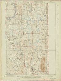 1940 Map of Presque Isle, ME