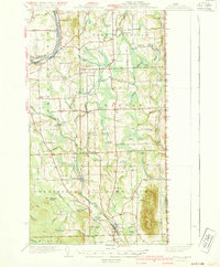 preview thumbnail of historical topo map of Aroostook County, ME in 1940