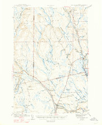 Download a high-resolution, GPS-compatible USGS topo map for Mattawamkeag, ME (1947 edition)