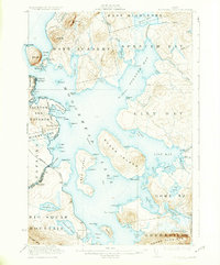 preview thumbnail of historical topo map of Piscataquis County, ME in 1930
