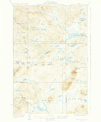 Download a high-resolution, GPS-compatible USGS topo map for Mooseleuk Lake, ME (1935 edition)