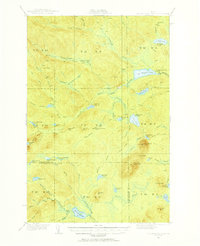 Download a high-resolution, GPS-compatible USGS topo map for Mooseleuk Lake, ME (1956 edition)