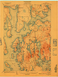 Download a high-resolution, GPS-compatible USGS topo map for Mount Desert, ME (1910 edition)