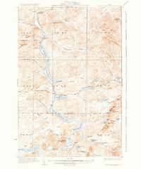 Download a high-resolution, GPS-compatible USGS topo map for Musquacook Lakes, ME (1935 edition)