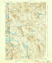 preview thumbnail of historical topo map of York County, ME in 1937