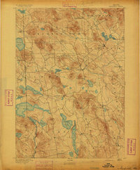 1893 Map of Carroll County, NH