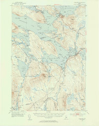 Download a high-resolution, GPS-compatible USGS topo map for Norcross, ME (1958 edition)