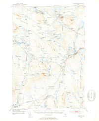 Download a high-resolution, GPS-compatible USGS topo map for Norcross, ME (1953 edition)