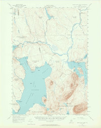 Download a high-resolution, GPS-compatible USGS topo map for North East Carry, ME (1965 edition)