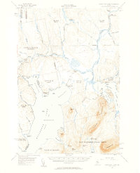 Download a high-resolution, GPS-compatible USGS topo map for North East Carry, ME (1958 edition)