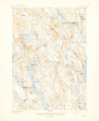 Download a high-resolution, GPS-compatible USGS topo map for Norway, ME (1945 edition)