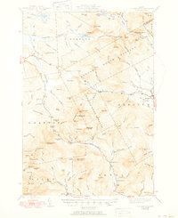preview thumbnail of historical topo map of Oxford County, ME in 1945