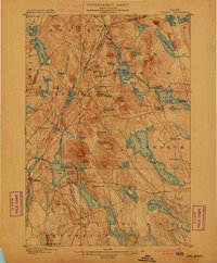 1900 Map of Orland