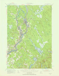 Download a high-resolution, GPS-compatible USGS topo map for Orono, ME (1957 edition)