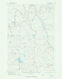 Download a high-resolution, GPS-compatible USGS topo map for Oxbow, ME (1969 edition)